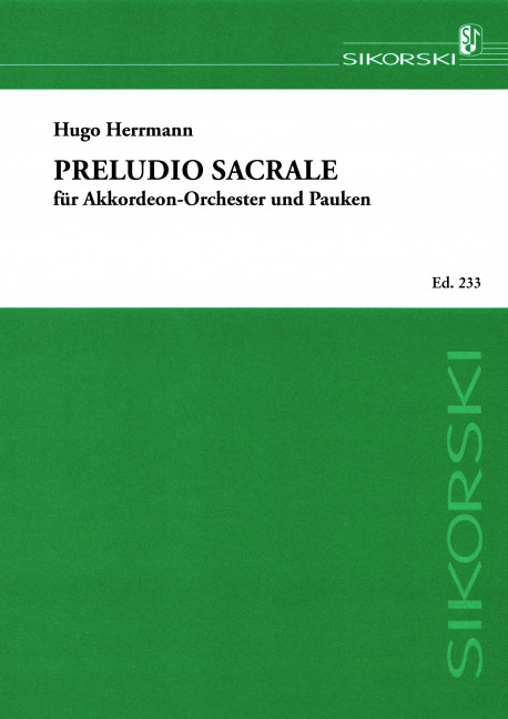 SIK233 Preludio Sacrale