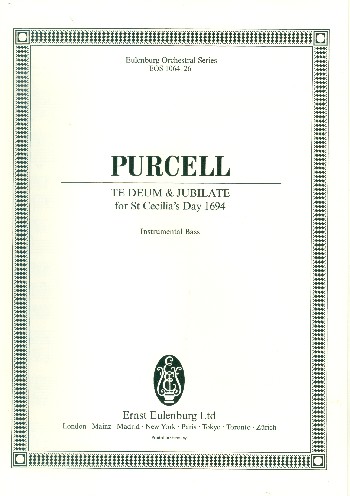 Purcell, Henry, Te Deum und Jubilate Z 232