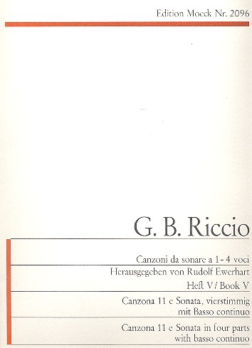 Canzona 11 und Sonate für