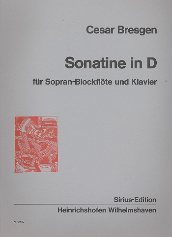 Sonatine in D für Sopranblockflöte