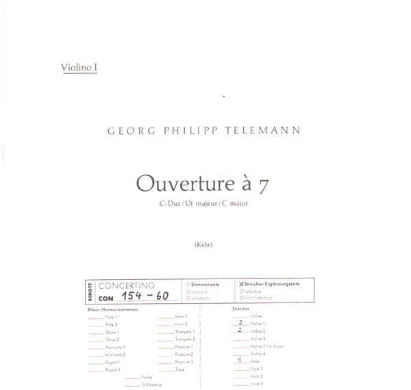 Ouverture à 7