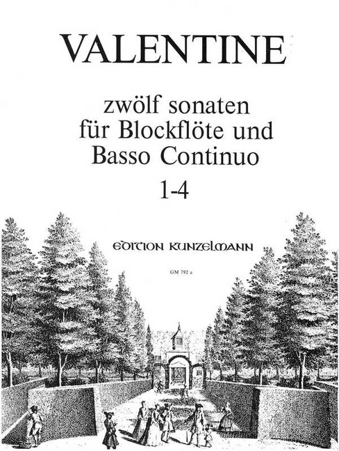 12 Sonaten Band 1 (Nr.1-4)