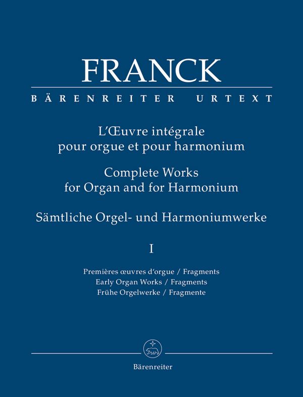 Sämtliche Orgel- und Harmoniumwerke Band 1