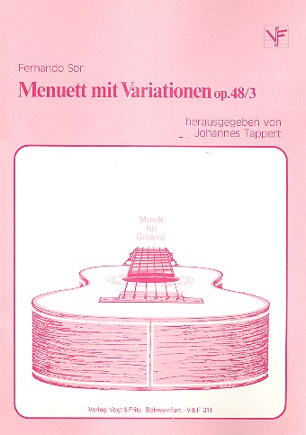 Menuette mit Variationen op.48,3