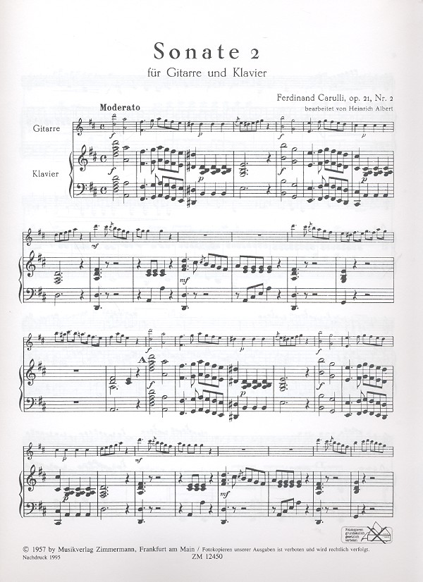 Sonate Nr.2 op.21 für