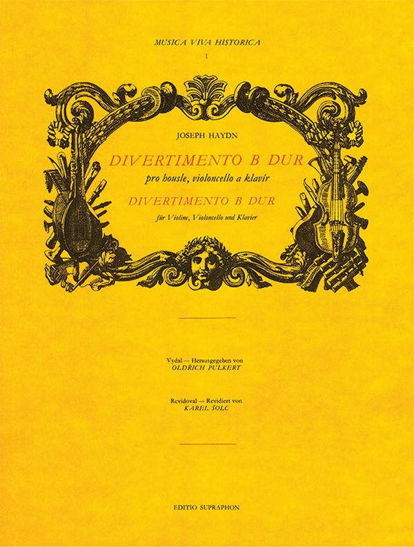 Divertimento B-Dur für Violine,