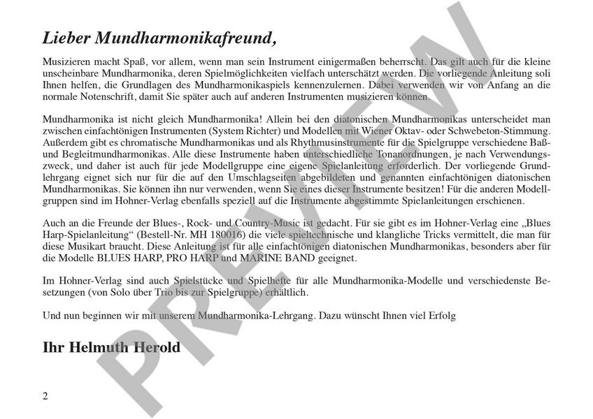 Hohner-Spielanleitung