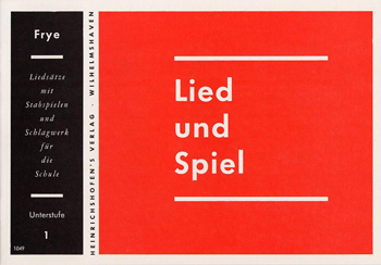 Lied und Spiel Heft 1, Unterstufe