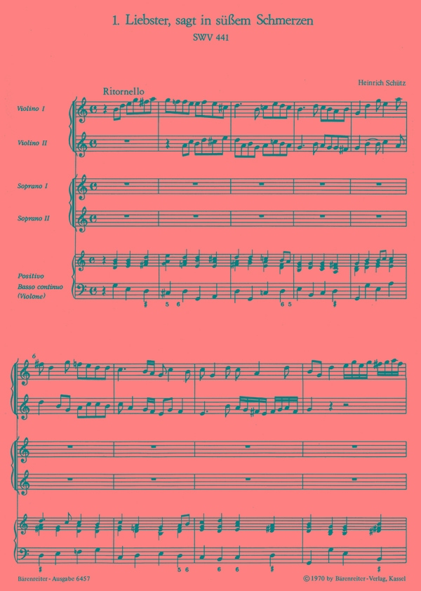 LIEBSTER, SAGT IN SUESSEM SCHMERZEN