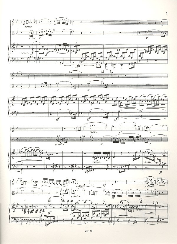 Trio op.10 für Violine, Viola und