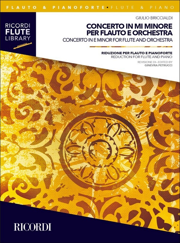 NR141573 Concerto in mi minore per flauto e orchestra