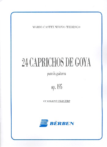 24 Caprichos de Goya op.195 vol.3 (Nr.13-18)