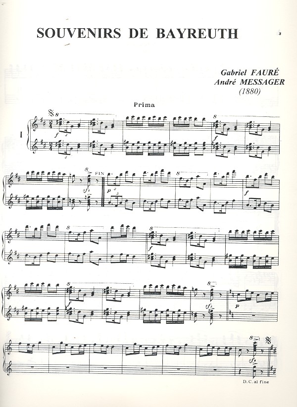 Souvenirs de Bayreuth Fantaisie