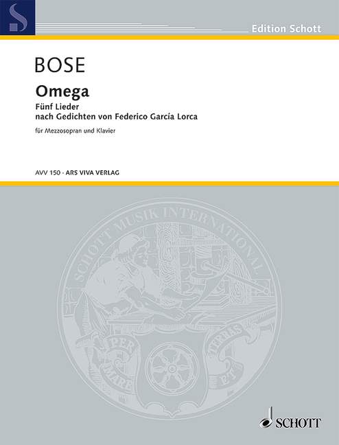 AVV150 Hans-Jürgen von Bose, Omega - Fünf Lieder