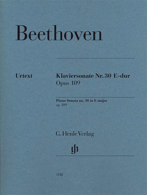Sonate E-Dur Nr.30 op.109