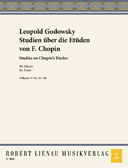 Studien über die Etüden von Chopin Band 5 (Nr.41-48)