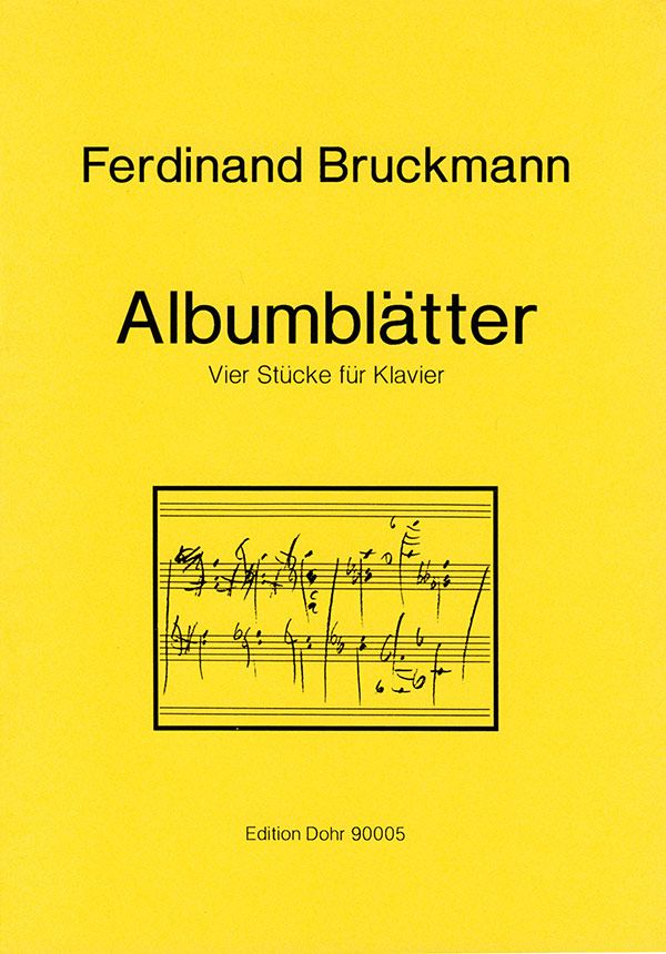 Albumblätter (1990) - Vier Stücke