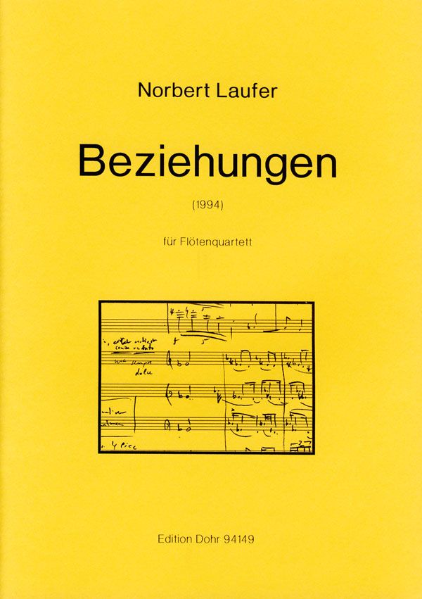 Beziehungen für Querflötenquartett (1994)