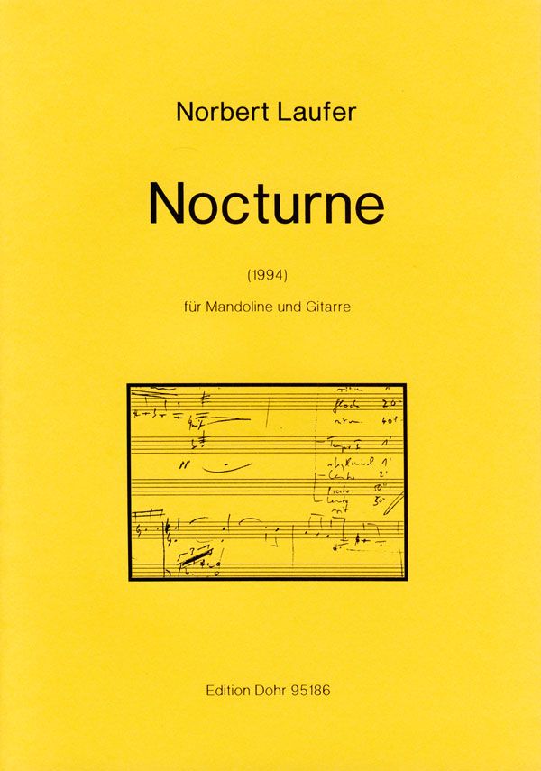 Laufer, Norbert Nocturne für Mandoline und Gitarre (1994)