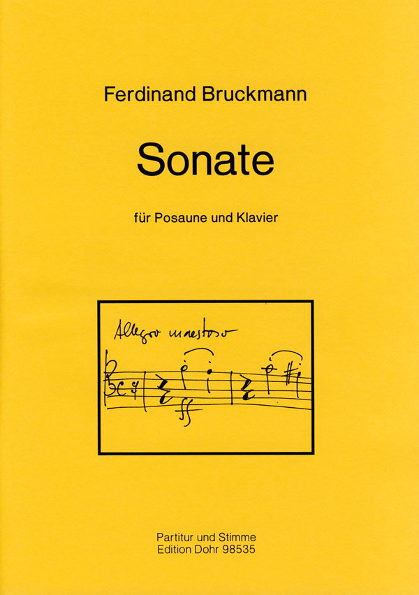 Sonate für Posaune und Klavier (1957)