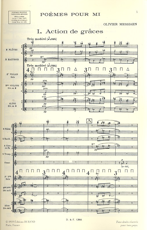 Poemes pour mi vols.1+2 pour