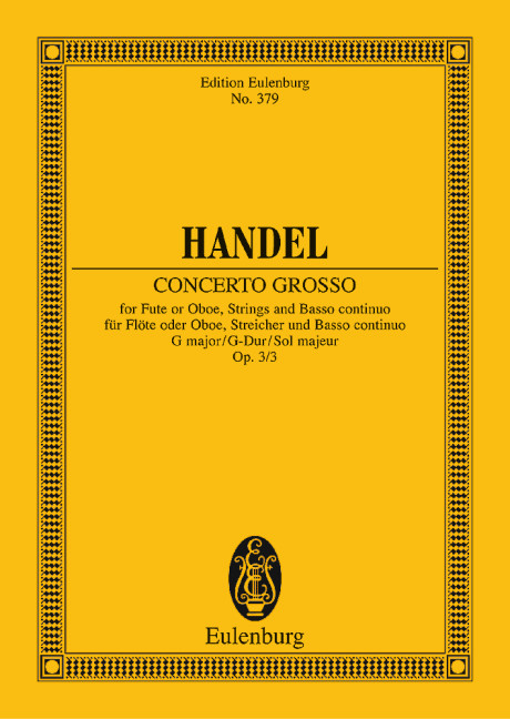 Concerto grosso g major op.3,3