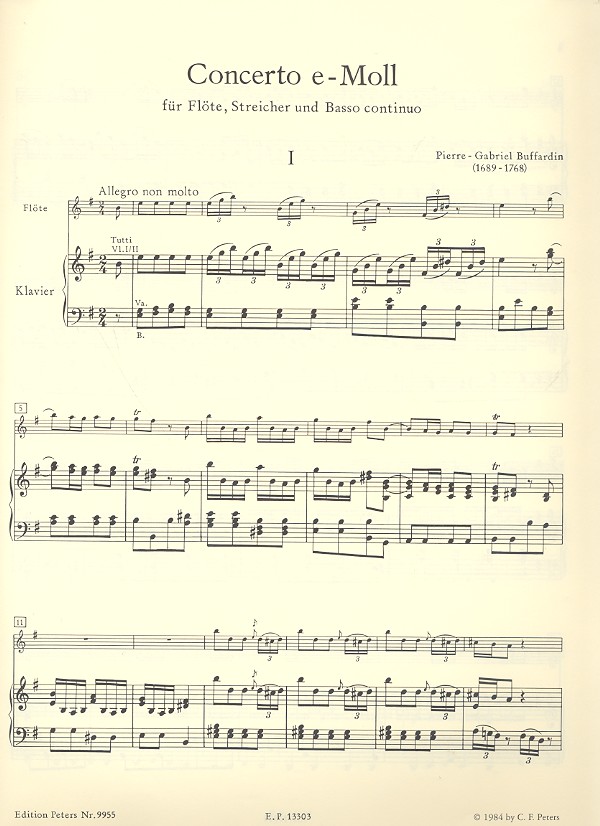 Concerto e-Moll