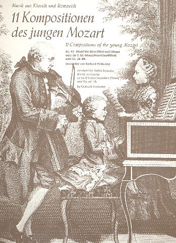 11 Kompositionen des jungen Mozart