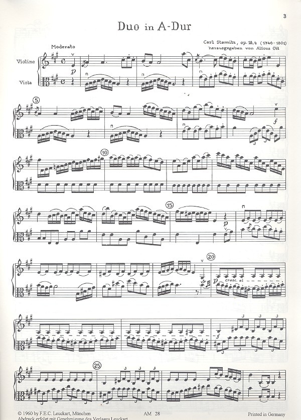 6 Duos op.18 Band 2 (Nr.4-6)