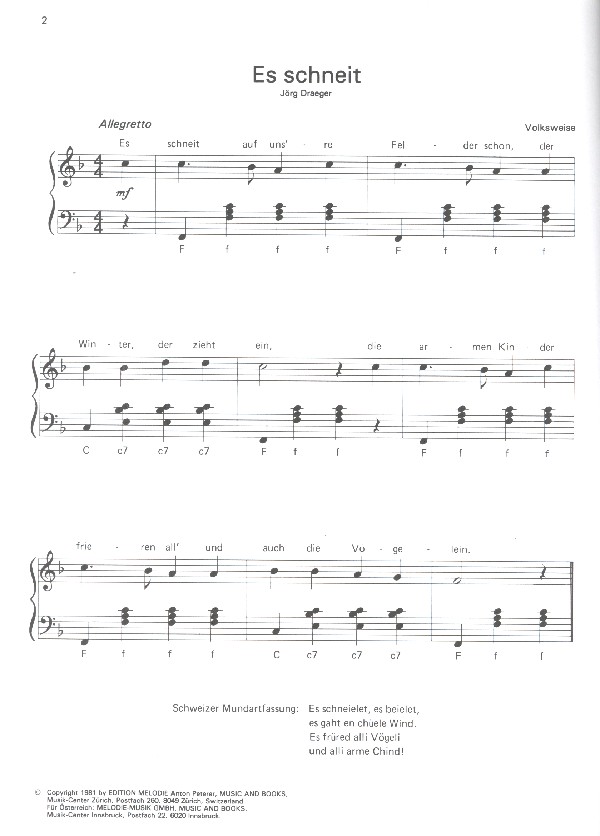 Klingender Adventskalender Akkordeon