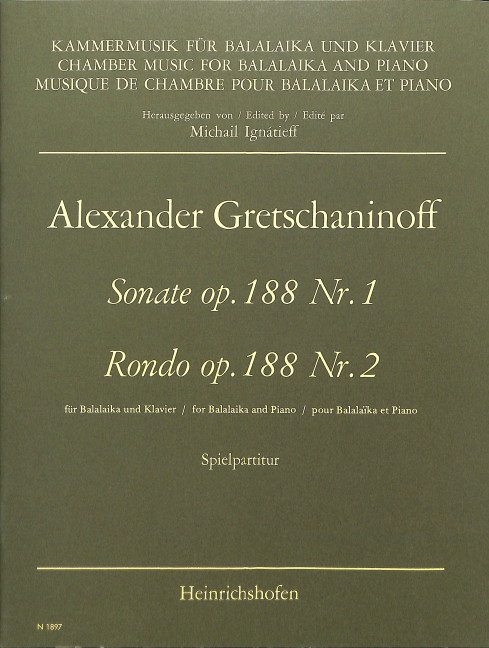 SONATE, OP. 188 NR. 1, 1948/1951