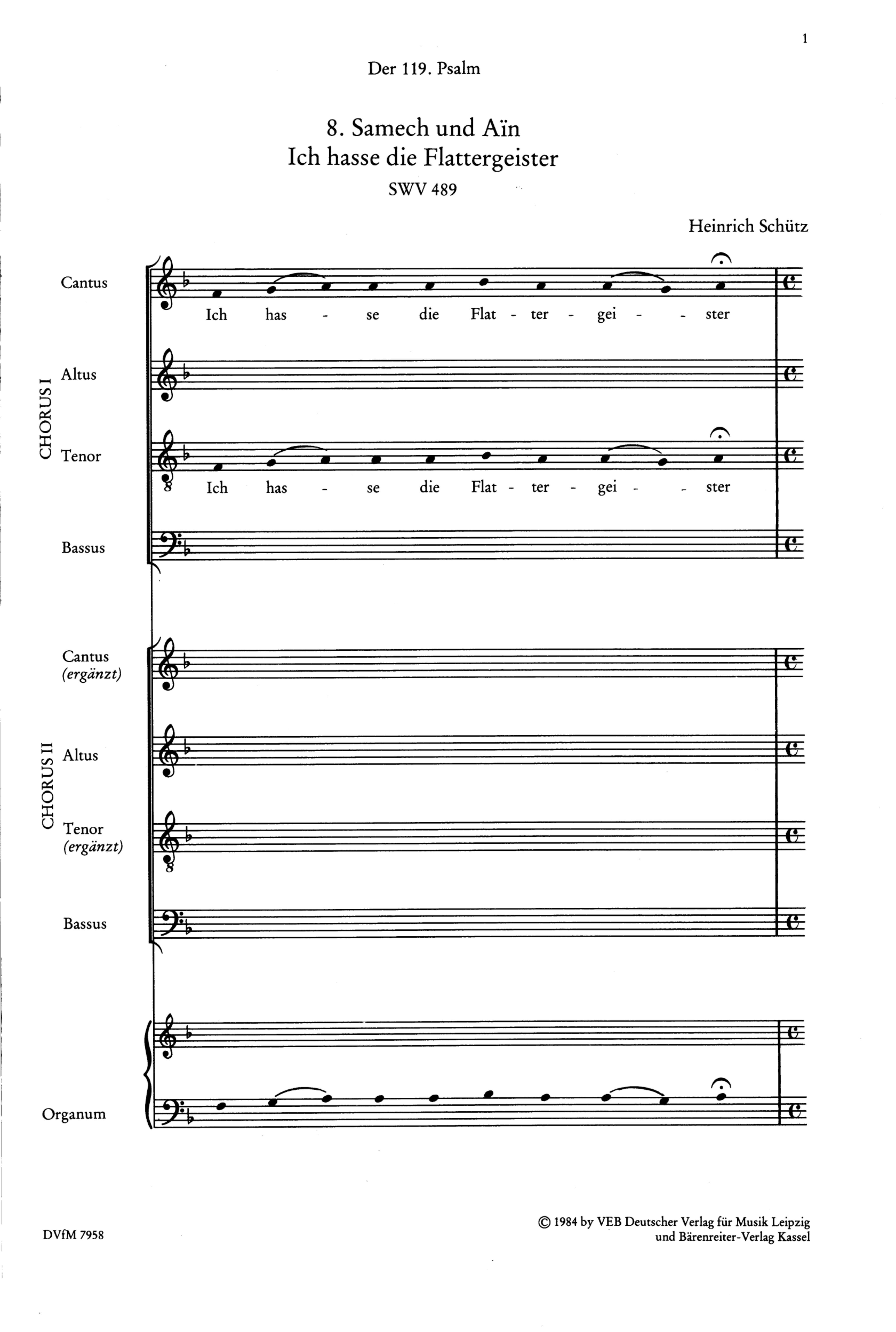 Ich hasse die Flattergeister SWV489