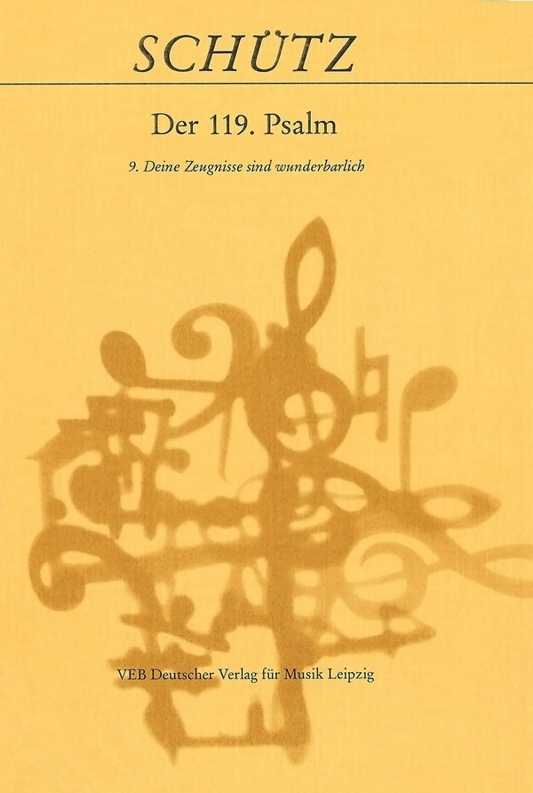 Deine Zeugnisse sind wunderbarlich SWV490