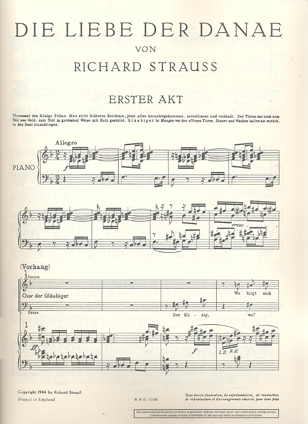 Die Liebe der Danae op.83