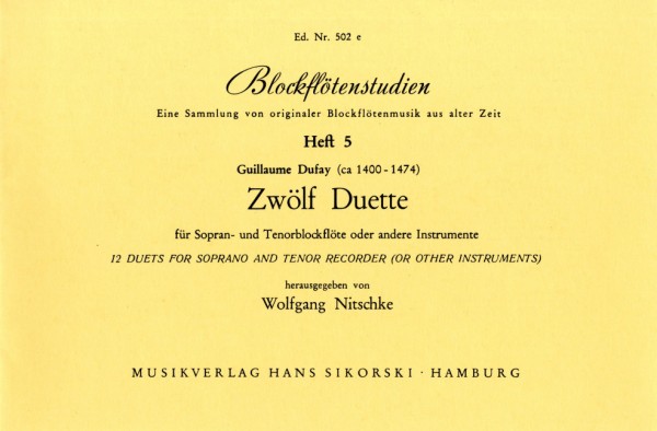 Blockflötenstudien Band 5