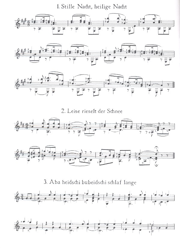 Weihnachtslieder