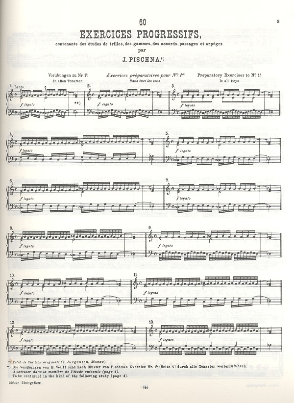 60 exercices progressifs