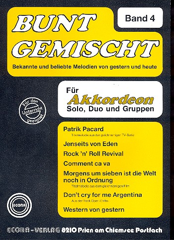 Bunt Gemischt 4 für Akkordeon
