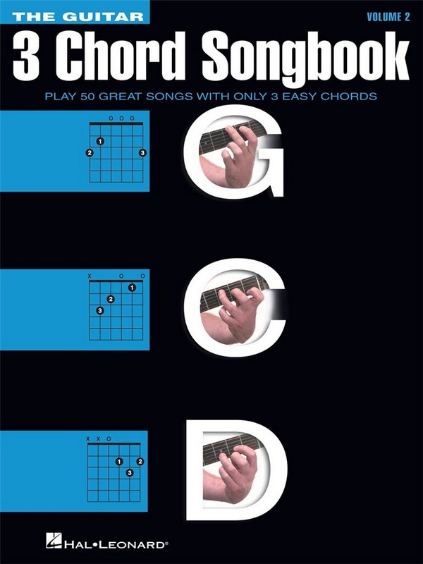 HL00137260 The Guitar 3 Chord Songbook vol.2 - G-C-D:
