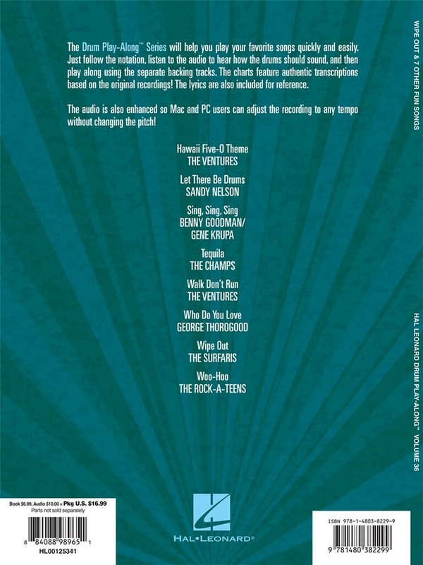 Wipe out & 7 other Fun Songs (+CD)