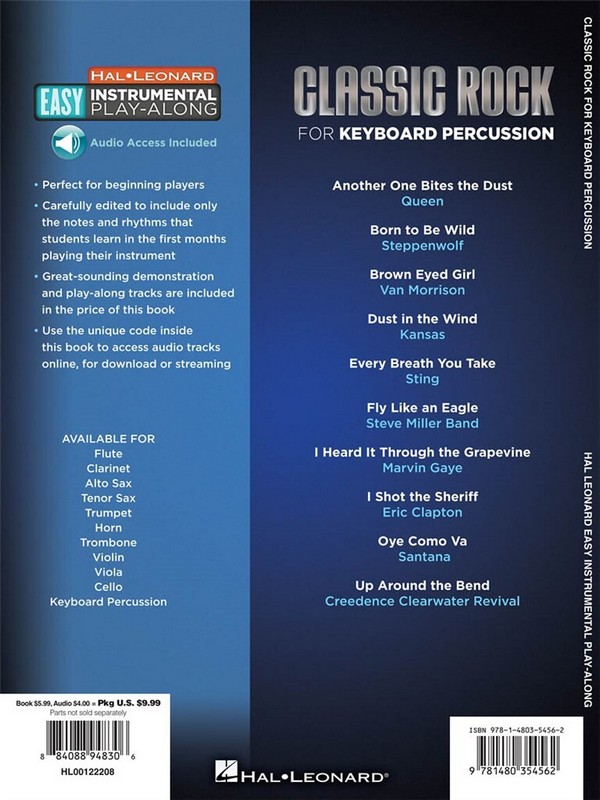 HL00122208 Classic Rock - 10 monumental Hits (+download):