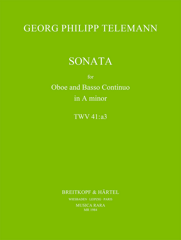 Sonate a-Moll TWV:a3