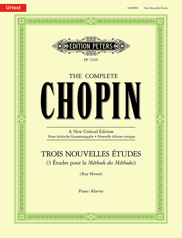 3 nouvelles Études