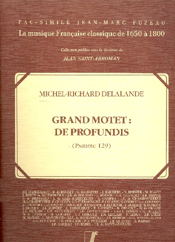 Grand Motet de Profundis
