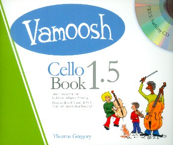 Vamoosh Cello Book vol.1,5 (+CD)