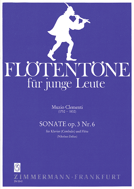 Sonate op.3,6 für Flöte und Klavier
