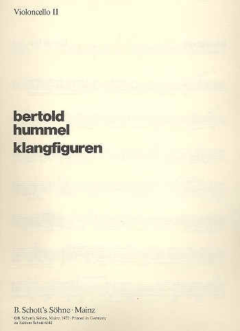 Klangfiguren op. 43