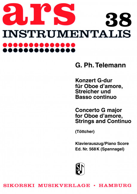 Konzert G-Dur TWV51:G3 für