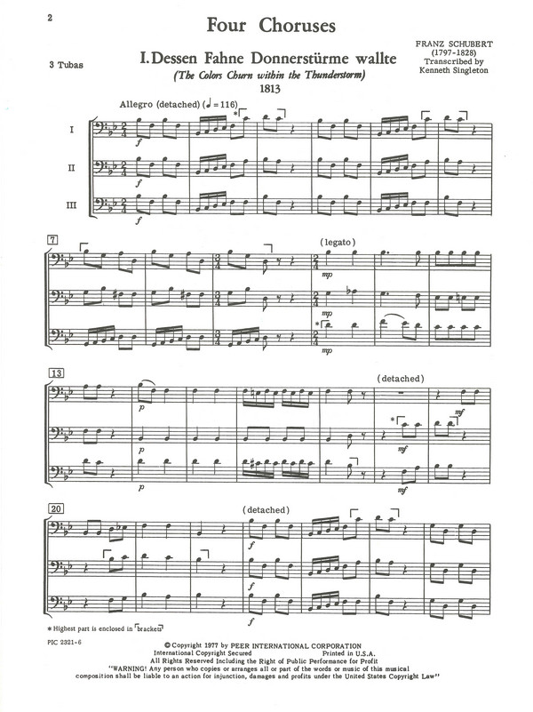 4 Choruses