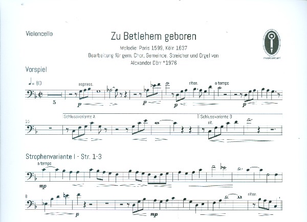 Zu Bethlehem geboren